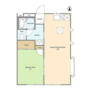 フェリース大岡山【1階】の間取り