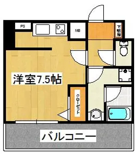 N-STAGE下総中山【5階】の間取り