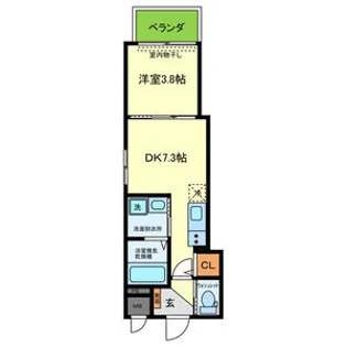 yumaison west【2階】の間取り