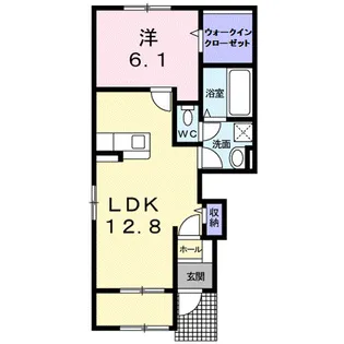 クラネ【1階】の間取り