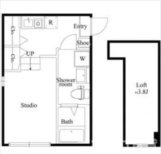 ハーモニーテラス保塚町【1階】の間取り