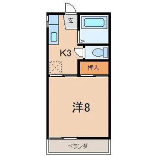 アーバンハウス野田【2階】の間取り