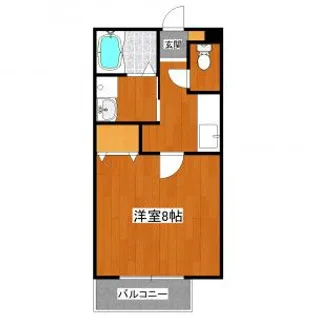 ひかり【1階】の間取り