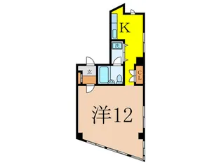 水上ビル【3階】の間取り