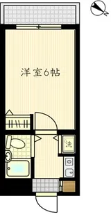 クレッセント川崎【1階】の間取り