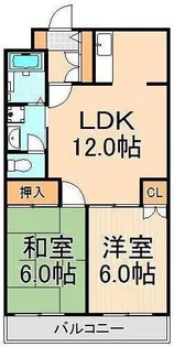 メゾンセイワ【2階】の間取り