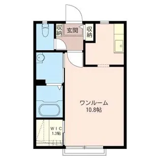 プランドゥール壱番館【1階】の間取り