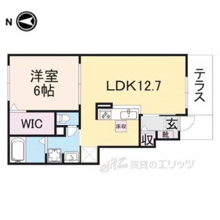 リバーヒルM.【1階】の間取り