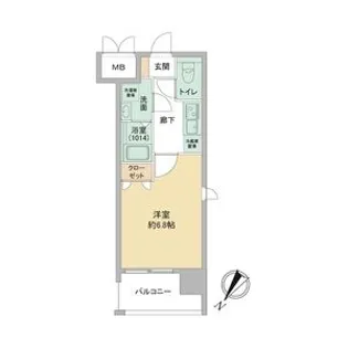 Live Flat Tsukamoto【3階】の間取り