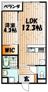 SHIZUKA BLDG【1階】の間取り
