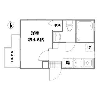 OPHTHAL WASEDA【3階】の間取り