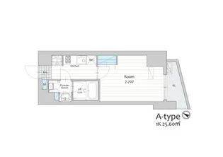 アンソレイユ西日暮里【5階】の間取り