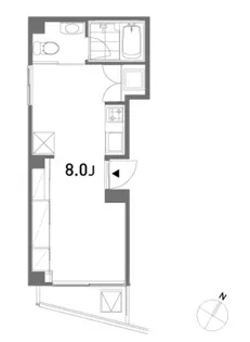 SCALA【2階】の間取り