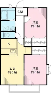 ユイマールエフ B【2階】の間取り