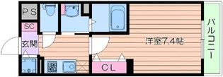 M.Granz千里山【5階】の間取り