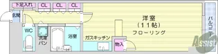 エスペランス日泉ビル【4階】の間取り