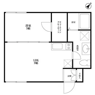 エリアーナ西新宿【3階】の間取り