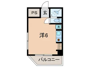 大友ハイツ【2階】の間取り
