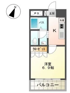 シュトラントハイム【1階】の間取り
