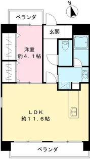 メゾン ド オーキッド【5階】の間取り