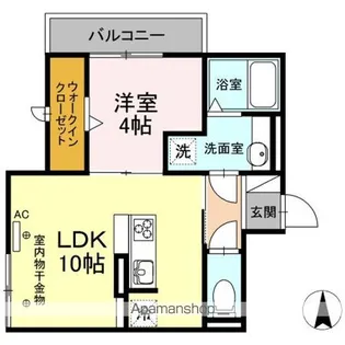 エクセレント33【2階】の間取り