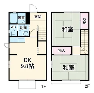 ヴィラ辻堂の間取り