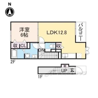 サンシャインフジ3【1階】の間取り