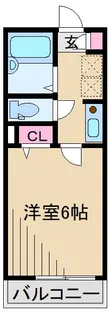 コスモAoi菊名【1階】の間取り