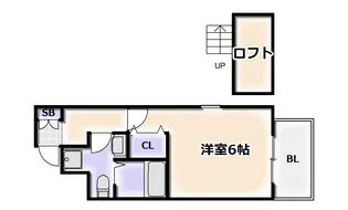 セレブコート日本橋【10階】の間取り