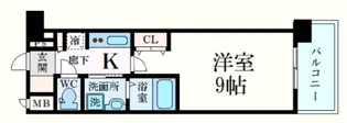 エイペックス京都御所西【2階】の間取り