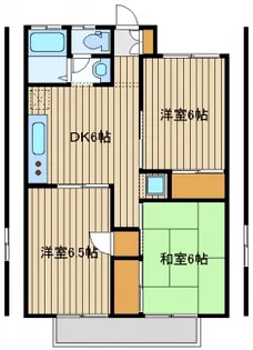 セジュール大泉学園【2階】の間取り