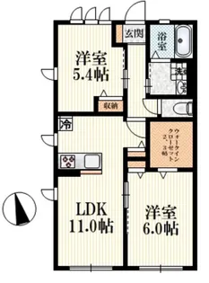 Rose Garden【1階】の間取り