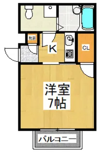 グリーンヒルズV【1階】の間取り