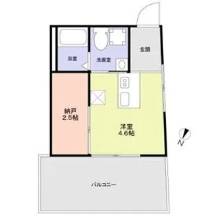 Urban Nest 杉並【4階】の間取り