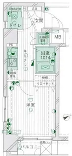 パークウェル湯島【10階】の間取り