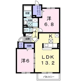 アルトピーノ【4階】の間取り