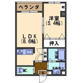 COCO house【1階】の間取り
