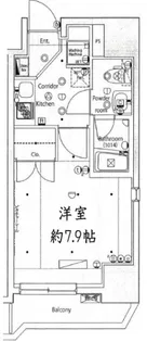 セジョリ上野【6階】の間取り