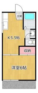 セントラルハイツ【1階】の間取り
