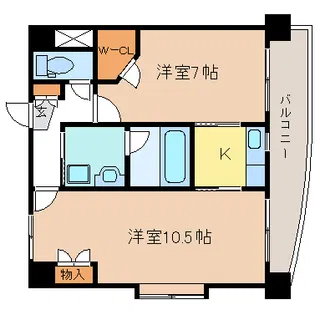 いずみTownHills【4階】の間取り