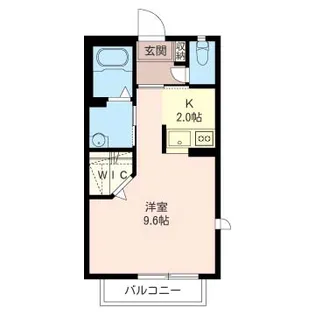 フォーリア B【1階】の間取り