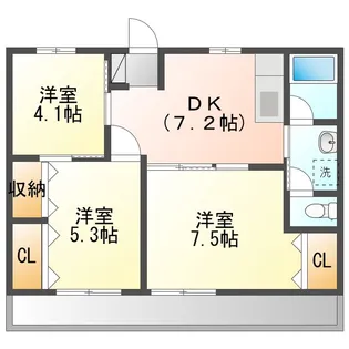 エレガン21【2階】の間取り