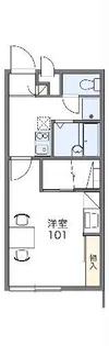 レオパレスドリームII【1階】の間取り