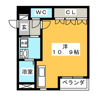 ブルーム【1階】の間取り