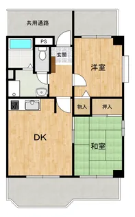 セクレジデンスIII【2階】の間取り