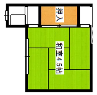 榎荘【2階】の間取り