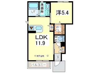グリナージュ【1階】の間取り