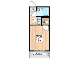 スカイハイツ石原【3階】の間取り
