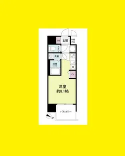 セレニテ十三ミラク【11階】の間取り