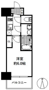 エスリード神戸大倉山ヒルズ【2階】の間取り